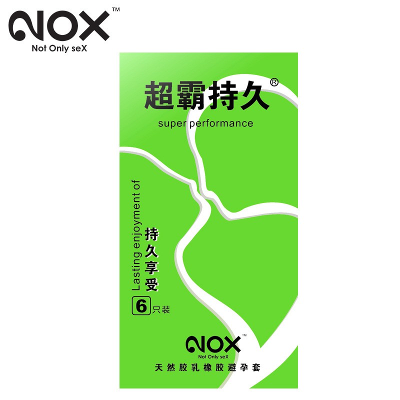 【Factory price synchronization】Nos Speedmaster long-lasting condom 6-piece condom