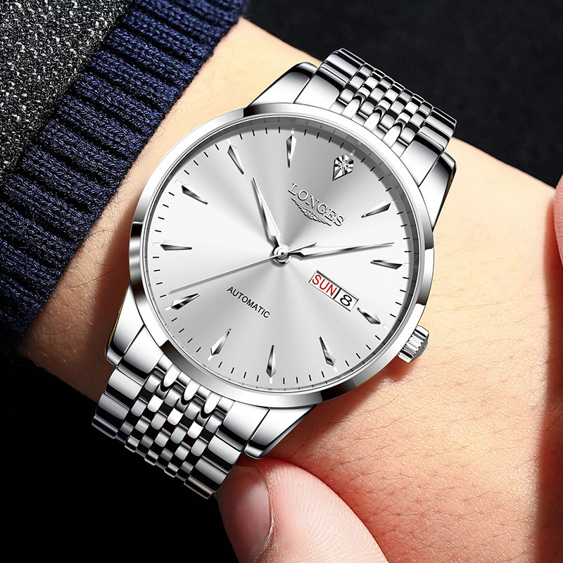 Official genuine goods qinlang watch men's mechanical watch Ten Kings waterproof automatic luminous business Anima watch