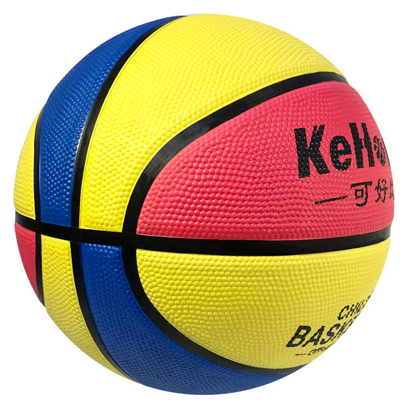 Factory wholesale No. 3457 children's basketball rubber wear-resistant racket ball kindergarten primary and secondary school school training