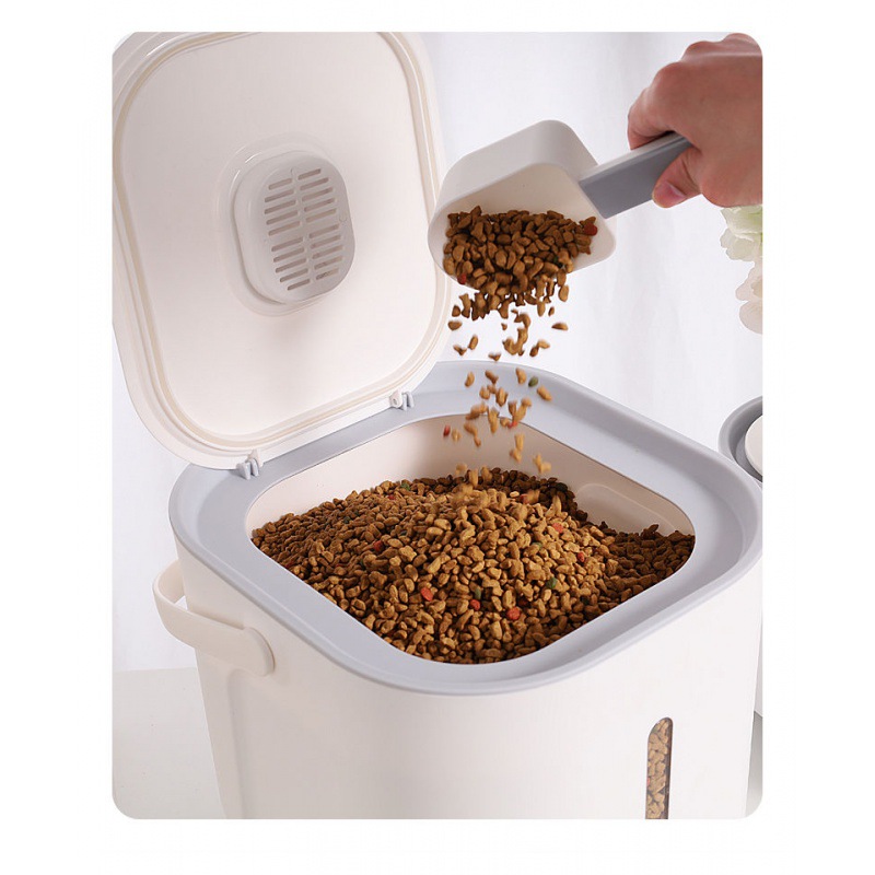 Grain storage bucket cat dog food cat food pet large capacity sealed cat food storage tank storage bucket manufacturers a wholesale