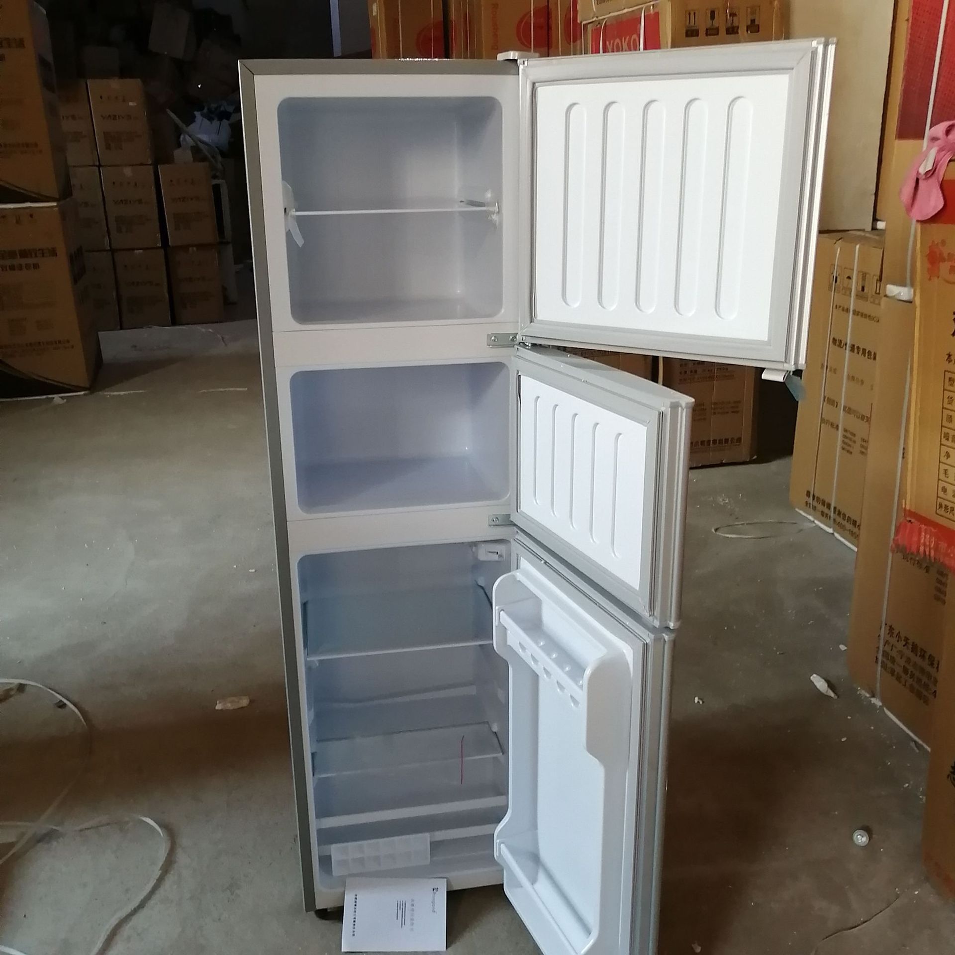 Refrigerator Family two three -door hotel dormitory apartment refrigerators