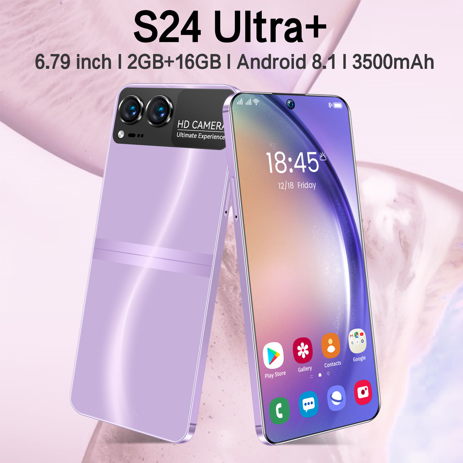 Cross-border mobile phone S24 Ultra +6.79-inch incell large screen (2+16 memory all-in-one machine factory hot sale