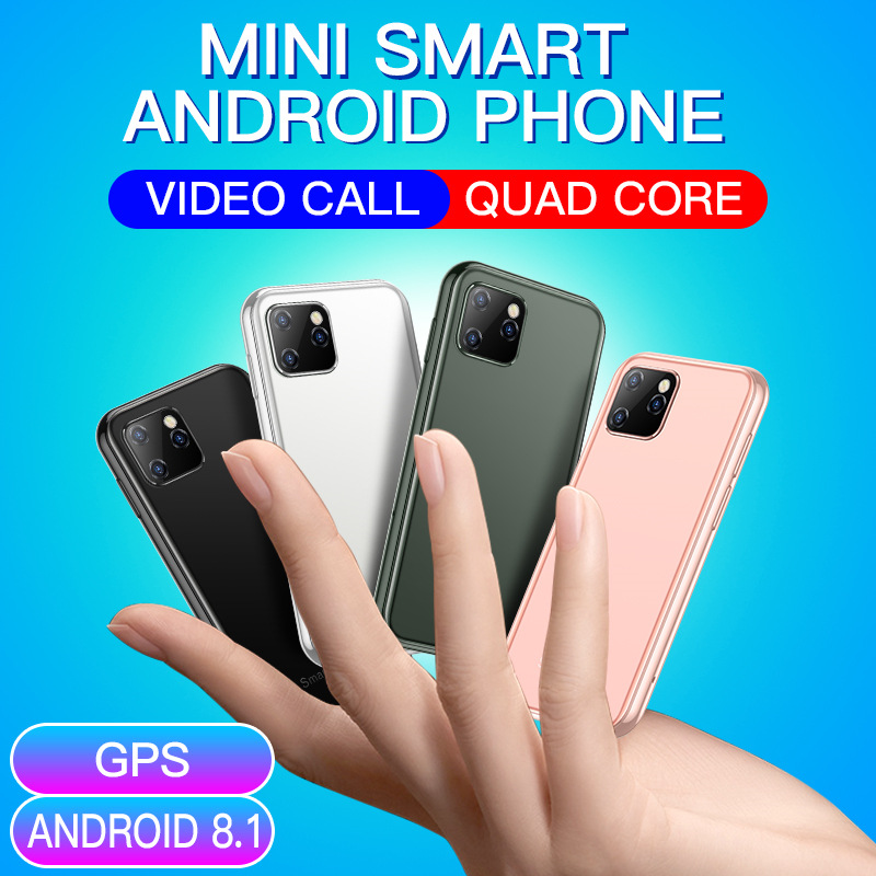 Android 8.1 Pocket Smart Phone 3G Mini XS11 Suo Ye GPS Dual Camera WIFI Cross-border Wholesale