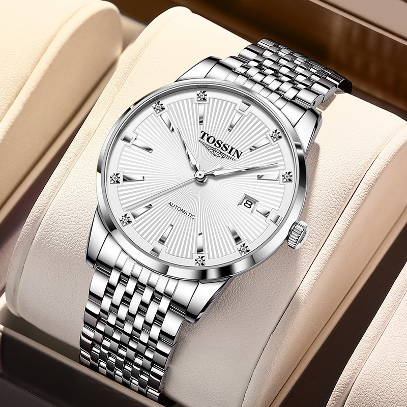 Official genuine goods days 1853 shuttle watch men's automatic mechanical watch waterproof luminous 2023 New Anima watch