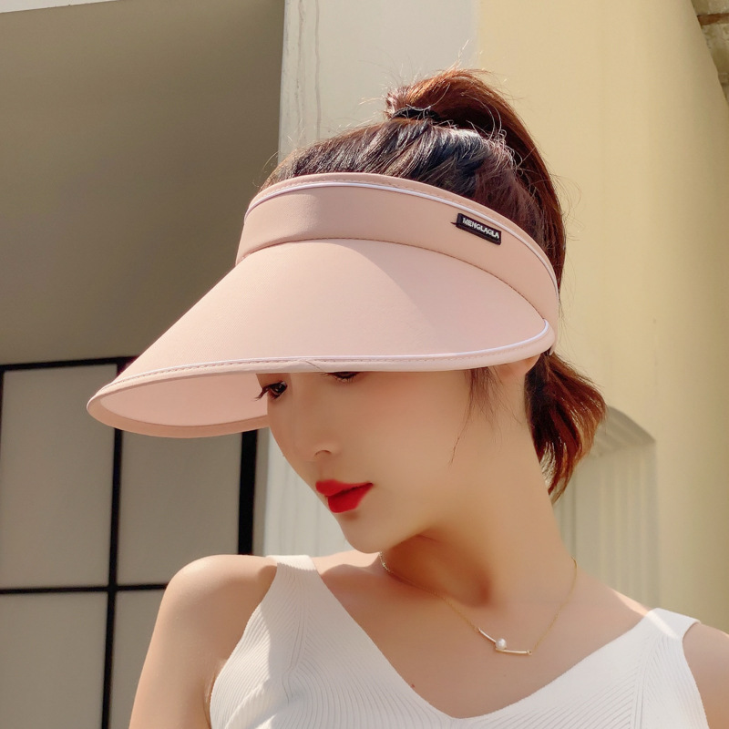 2024 summer new sunscreen cap big brim anti-ultraviolet sun hat outdoor leisure all-match sun hat