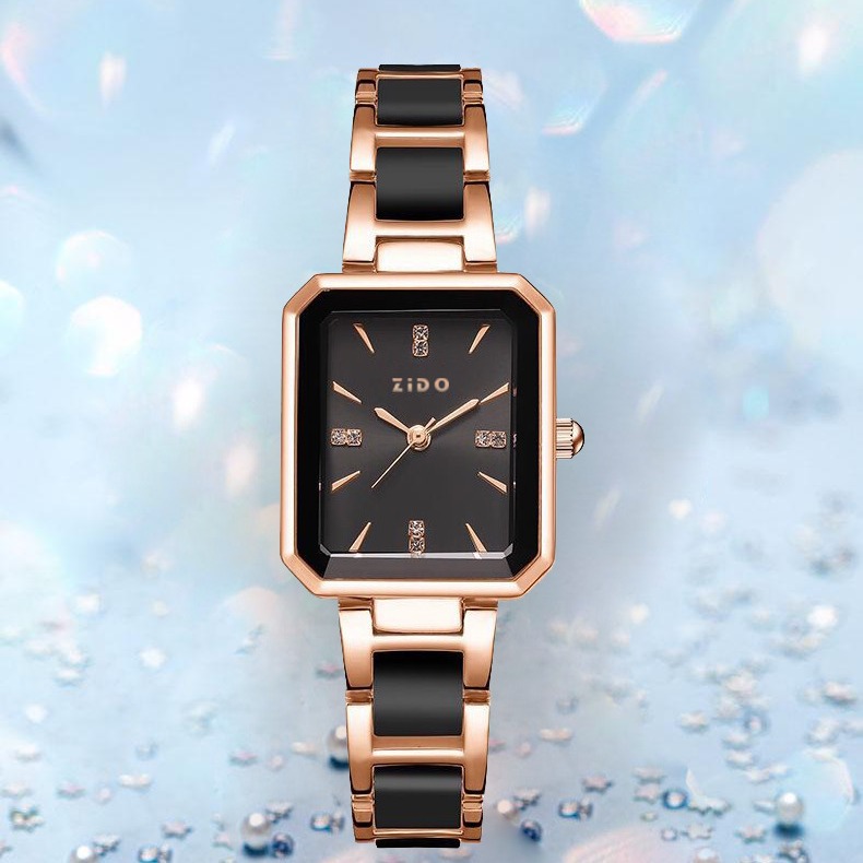 ZIDO brand simple high-value fashion exquisite temperament luxury automatic waterproof ladies watch west