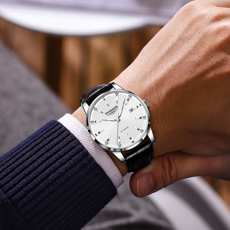 Official genuine goods qinlang watch men's automatic mechanical watch waterproof luminous new watch tiananima Suo tianwatch