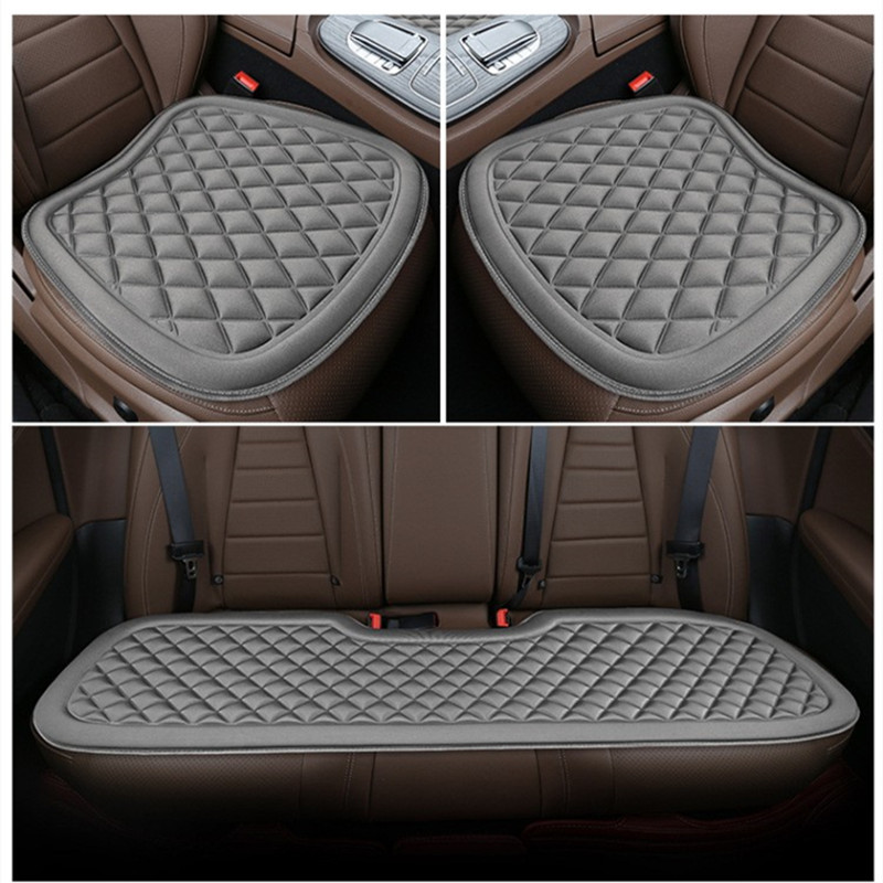 Car seat cushion four seasons Universal single piece half bag net red seat cushion rear anti-skid cover seat cushion single
